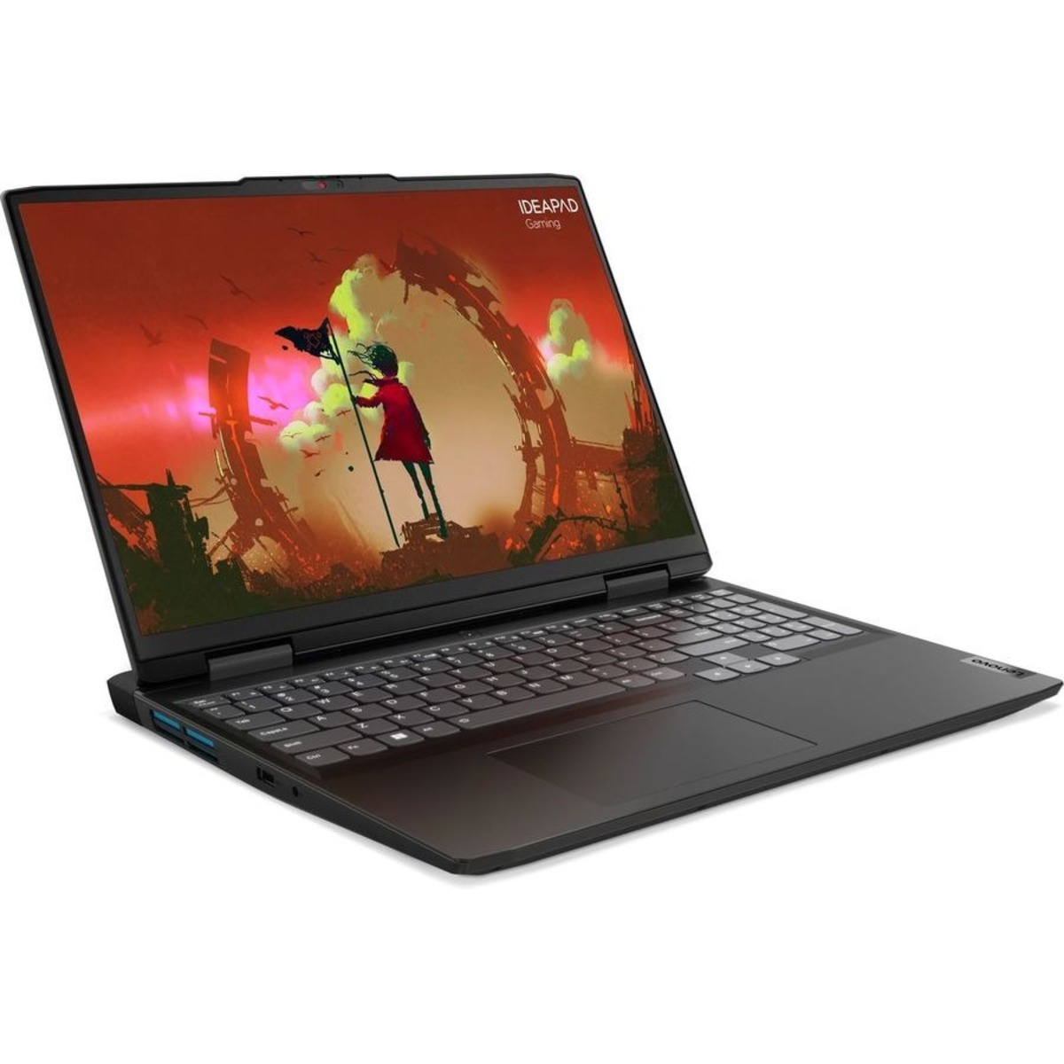 Ноутбук Lenovo IP Gaming 3 16ARH7 Ryzen 5 6600H 8Gb SSD512Gb NVIDIA GeForce RTX 3050 Ti 4Gb 16 IPS WUXGA (1920x1200) noOS grey WiFi BT Cam (82SC006ERK)