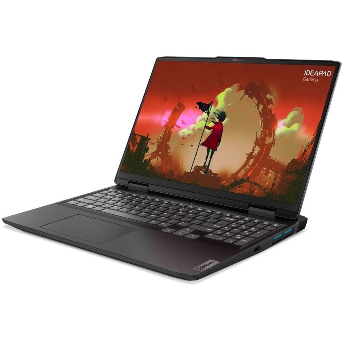 Ноутбук Lenovo IP Gaming 3 16ARH7 Ryzen 5 6600H 8Gb SSD512Gb NVIDIA GeForce RTX 3050 Ti 4Gb 16 IPS WUXGA (1920x1200) noOS grey WiFi BT Cam (82SC006ERK)