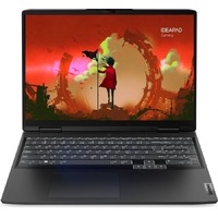Ноутбук Lenovo IP Gaming 3 16ARH7 Ryzen 5 6600H 8Gb SSD512Gb NVIDIA GeForce RTX 3050 Ti 4Gb 16 IPS WUXGA (1920x1200) noOS grey WiFi BT Cam (82SC006ERK)
