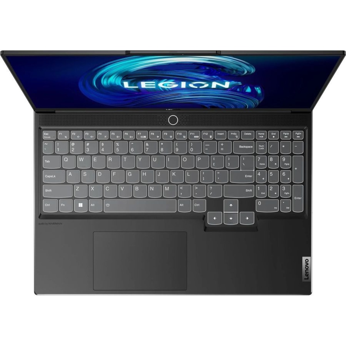 Ноутбук Lenovo Legion S7 16IAH7 Core i7 12700H 24Gb SSD1Tb NVIDIA GeForce RTX 3060 6Gb 16 IPS WQXGA (2560x1600) noOS grey WiFi BT Cam (82TF0061RK)