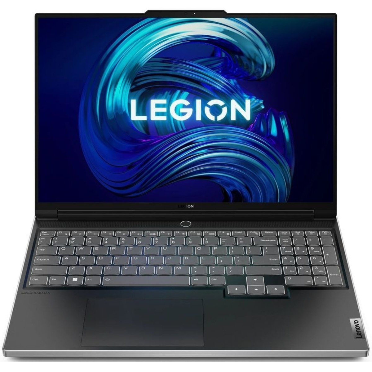 Ноутбук Lenovo Legion S7 16IAH7 Core i7 12700H 24Gb SSD1Tb NVIDIA GeForce RTX 3060 6Gb 16 IPS WQXGA (2560x1600) noOS grey WiFi BT Cam (82TF0061RK)