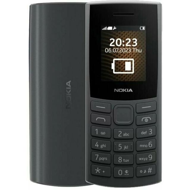 Мобильный телефон Nokia 105 (2023), черный
