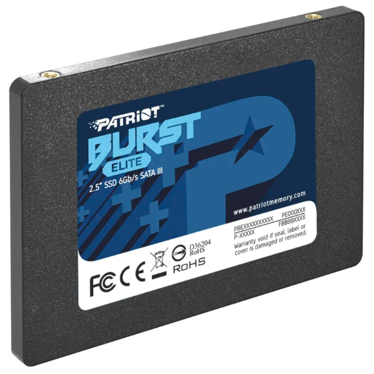 Накопитель SSD Patriot SATA III 480Gb PBE480GS25SSDR