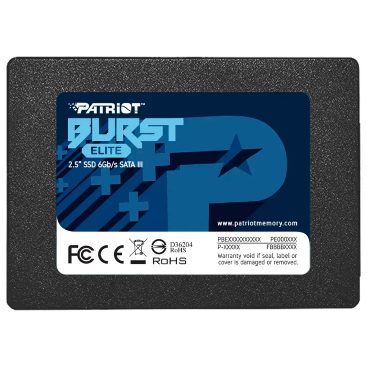 Накопитель SSD Patriot SATA III 480Gb PBE480GS25SSDR