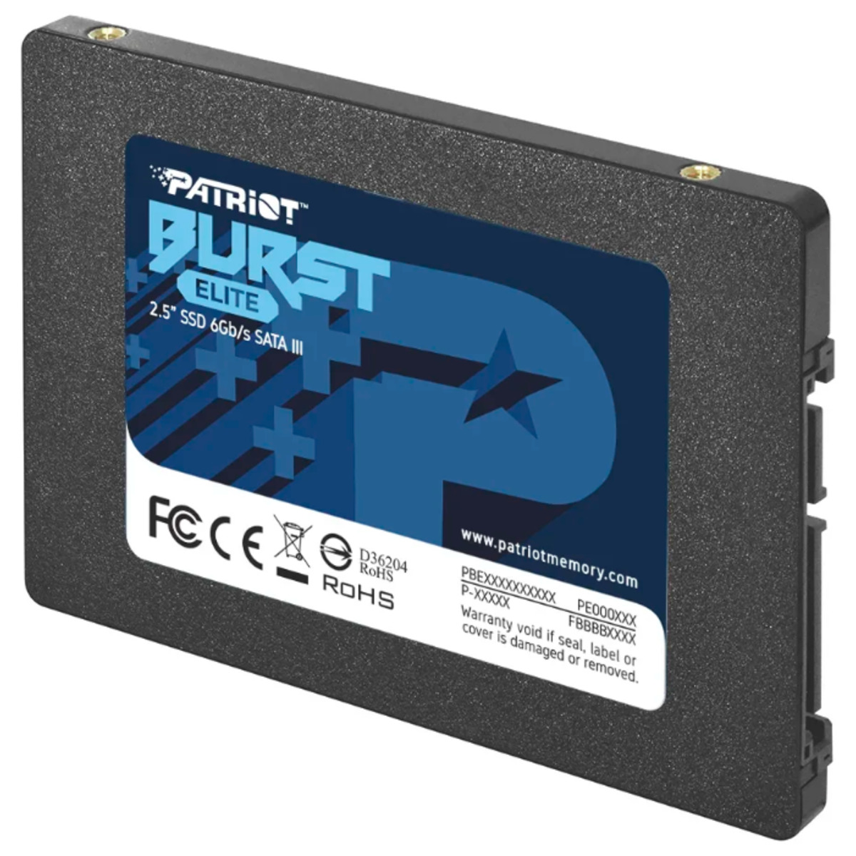 Накопитель SSD Patriot SATA III 480Gb PBE480GS25SSDR