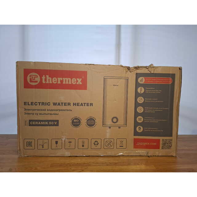Водонагреватель Thermex Ceramik 50 V, белый