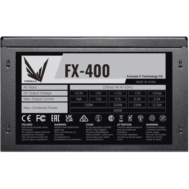 Блок питания Formula ATX 400W FX-400