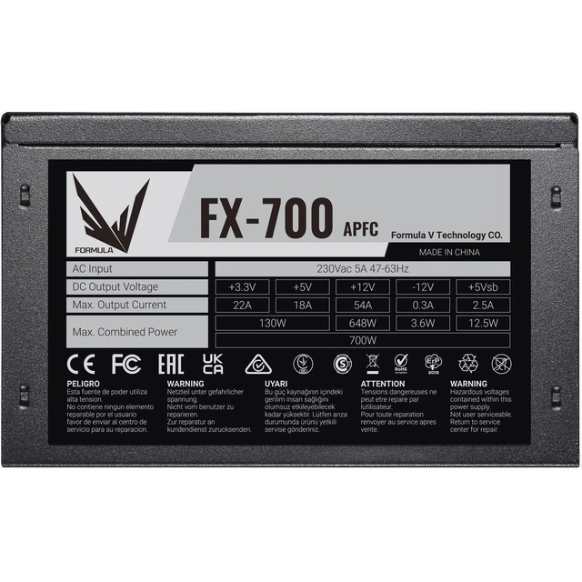 Блок питания Formula ATX 700W FX-700