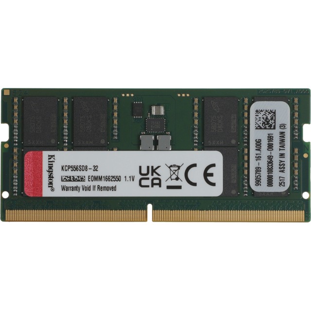 Память DDR5 32GB 5600MHz Kingston KCP556SD8-32