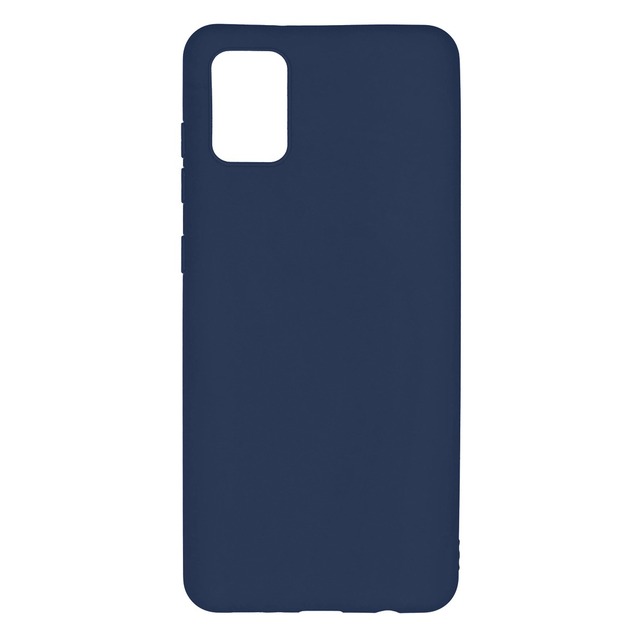 Чехол-накладка Alwio Soft Touch для смартфона Samsung Galaxy A71 (Цвет: Blue)