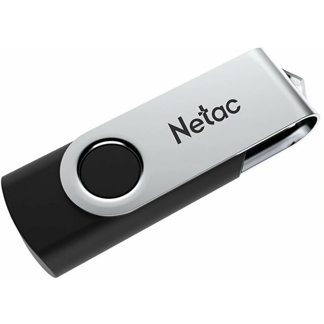 Флэш-накопитель Netac 64Gb U505 NT03U505N-064G-32BK (Цвет: Silver/Black)