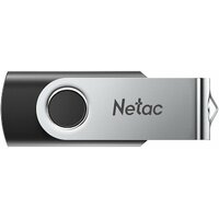 Флэш-накопитель Netac 64Gb U505 NT03U505N-064G-32BK (Цвет: Silver/Black)