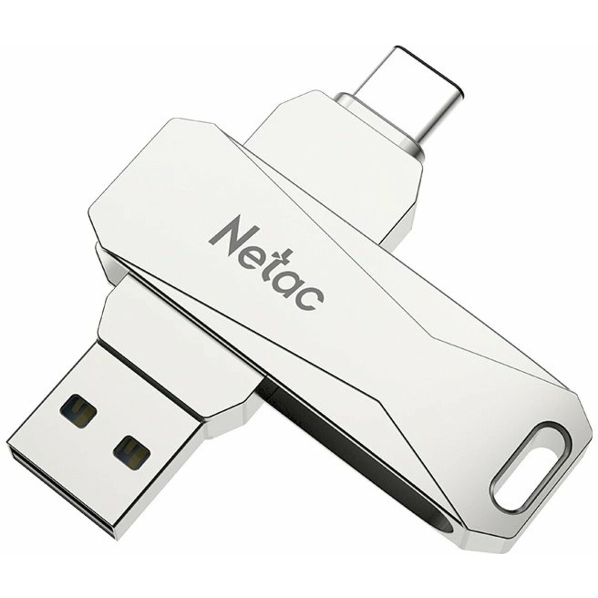 Флэш-накопитель Netac 64Gb U782C NT03U782C-064G-32PN (Цвет: Silver)