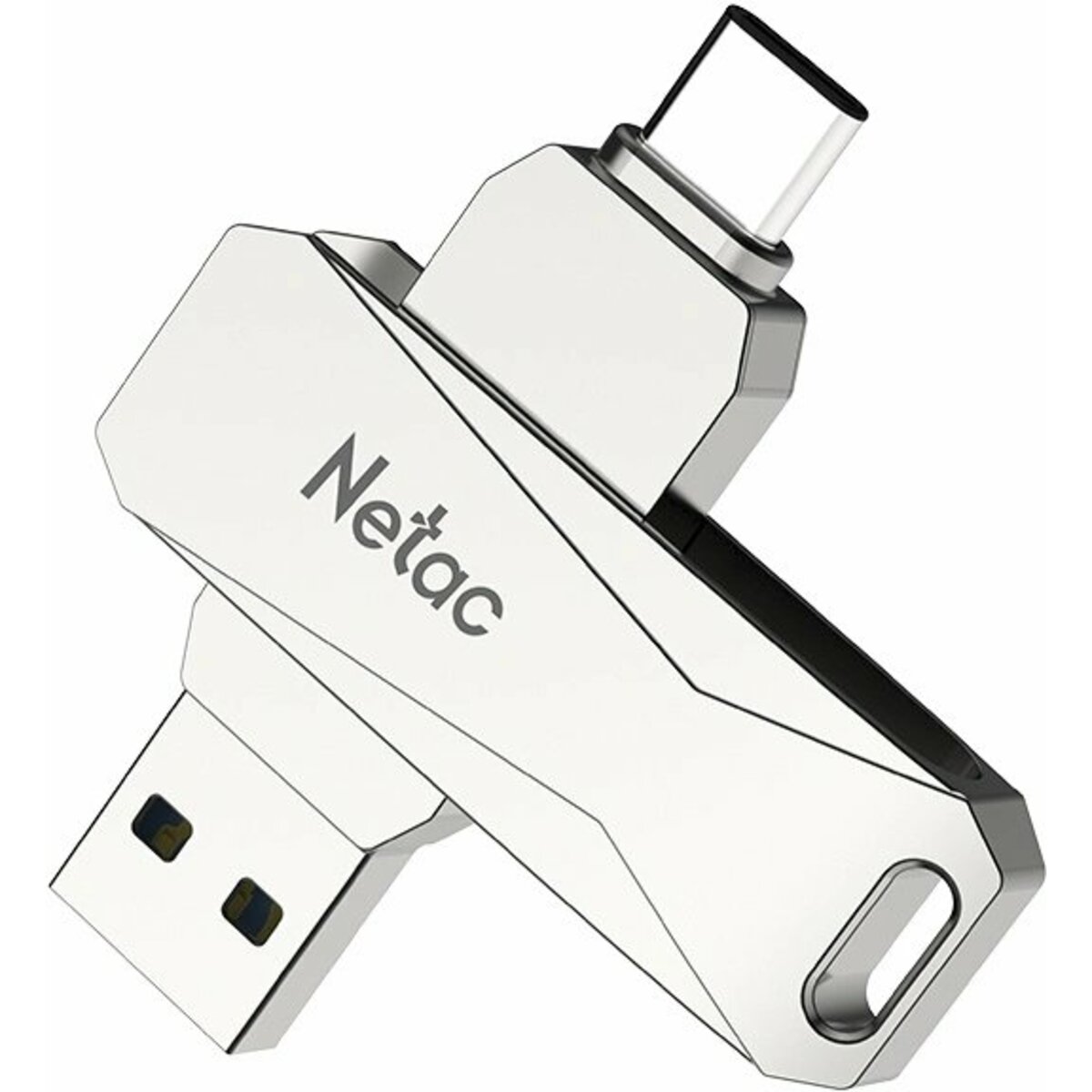 Флэш-накопитель Netac 64Gb U782C NT03U782C-064G-32PN (Цвет: Silver)