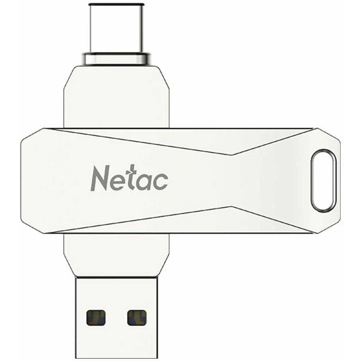 Флэш-накопитель Netac 64Gb U782C NT03U782C-064G-32PN (Цвет: Silver)