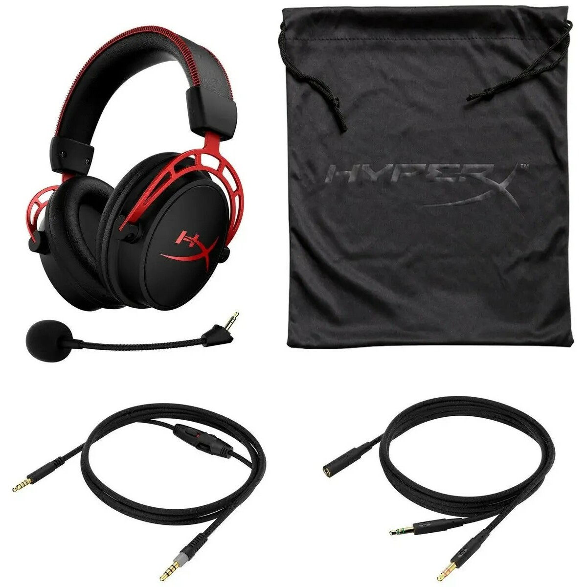 Компьютерная гарнитура HyperX Cloud Alpha (Цвет: Black/Red)