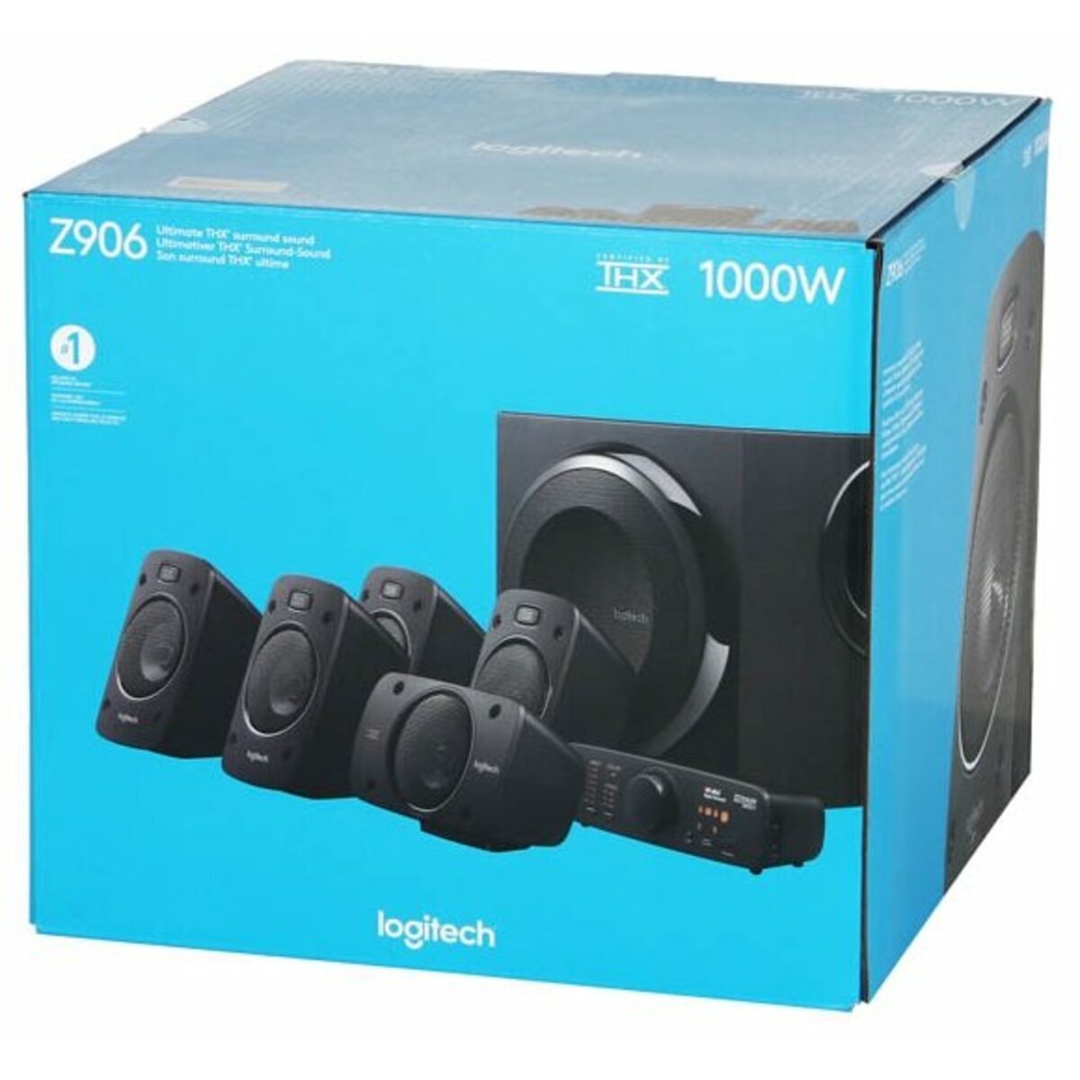 Колонки Logitech Z906 5.1 (Цвет: Black)