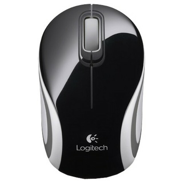 Беспроводная мышь Logitech Mini M187 (Цвет: Black / Gray)