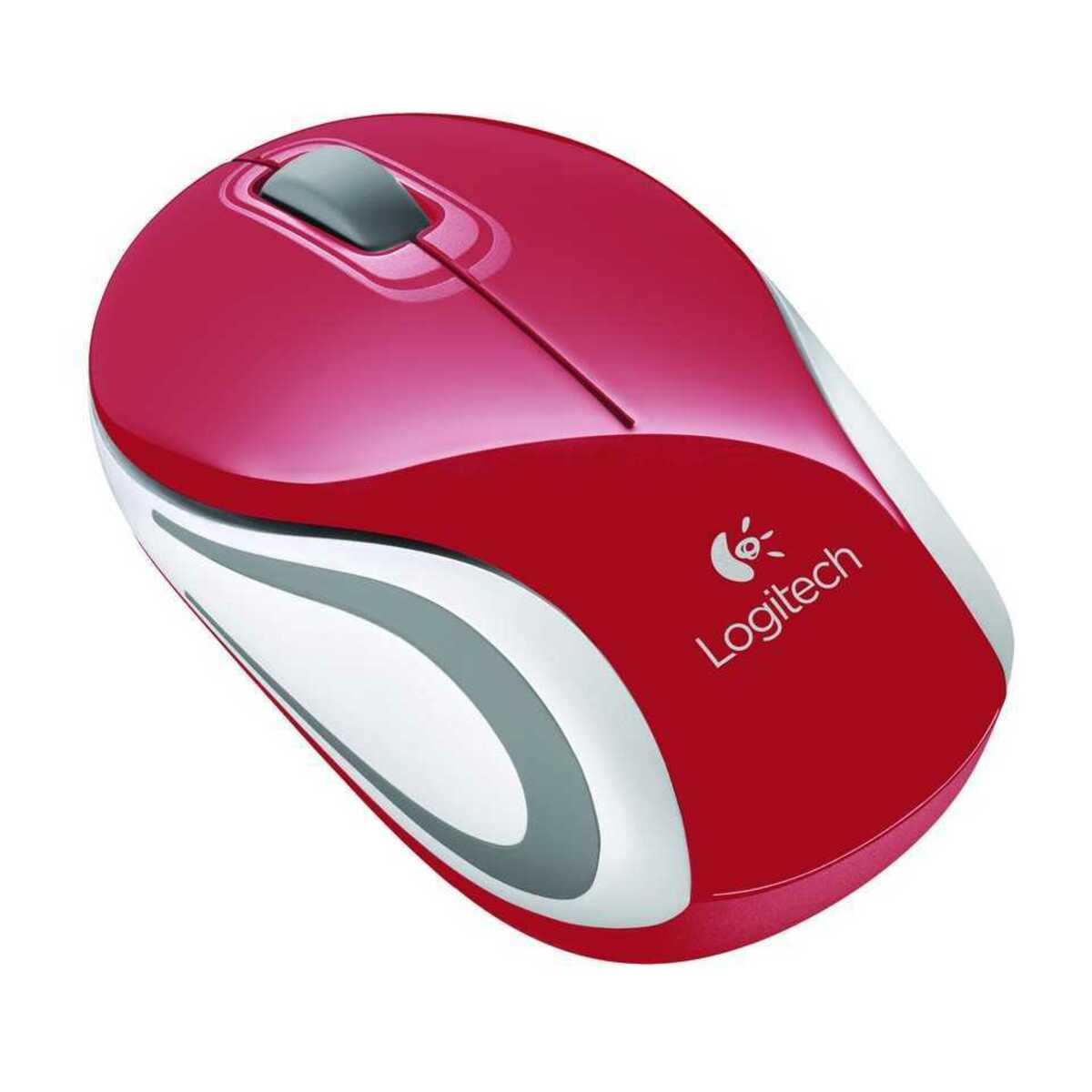 Беспроводная мышь Logitech Mini M187 (Цвет: Red)