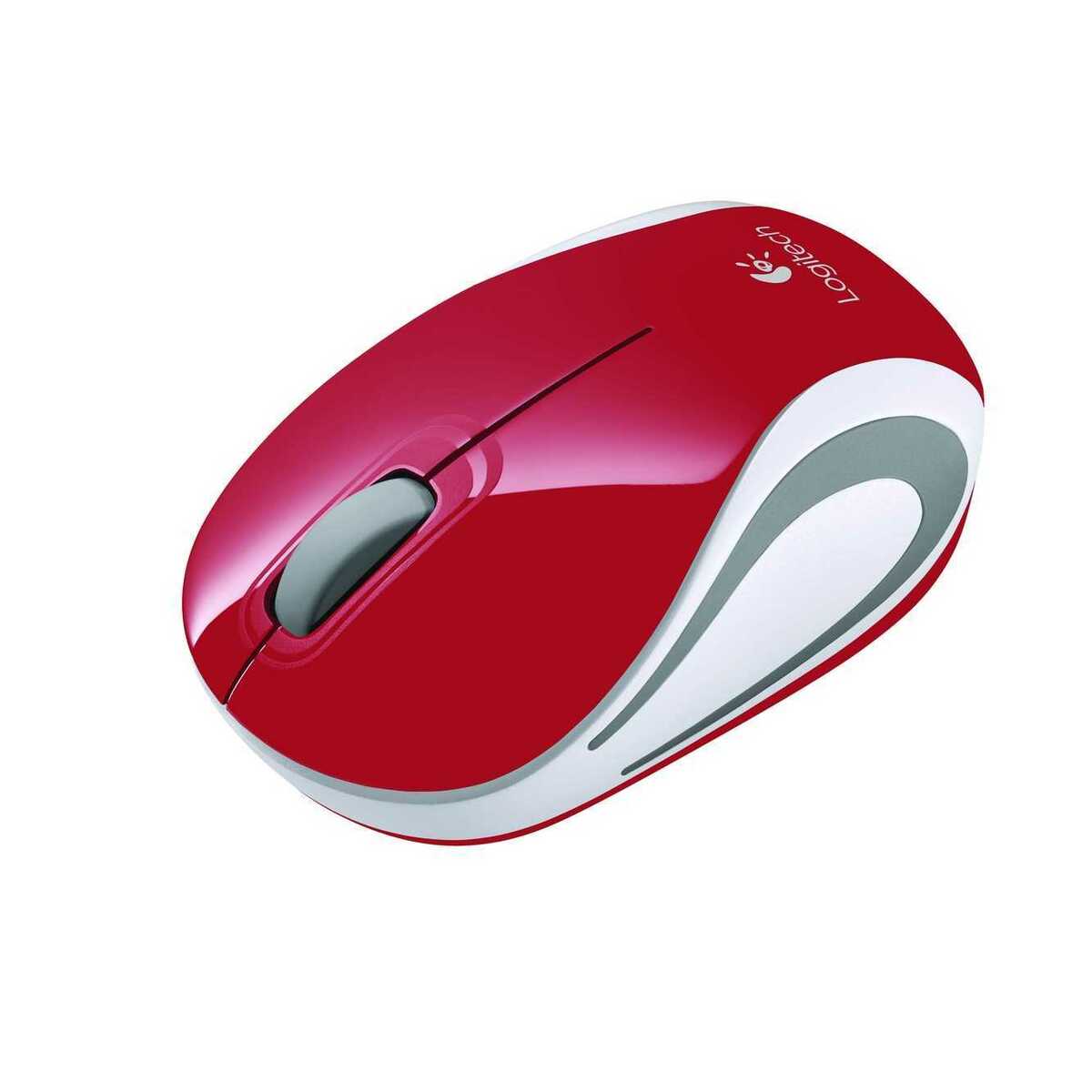 Беспроводная мышь Logitech Mini M187 (Цвет: Red)