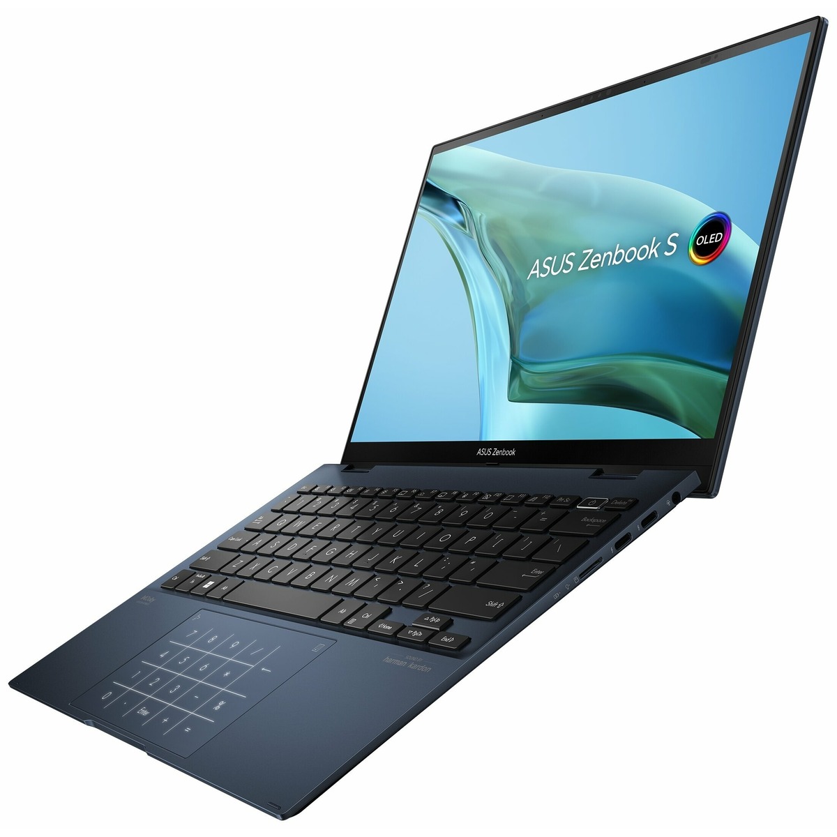 Ноутбук Asus ZenBook Flip S 13 OLED UP5302ZA-LX427W (Intel Core i5 1240P / 16Gb LPDDR5 / SSD 512Gb / Intel Iris Xe Graphics / 13.3