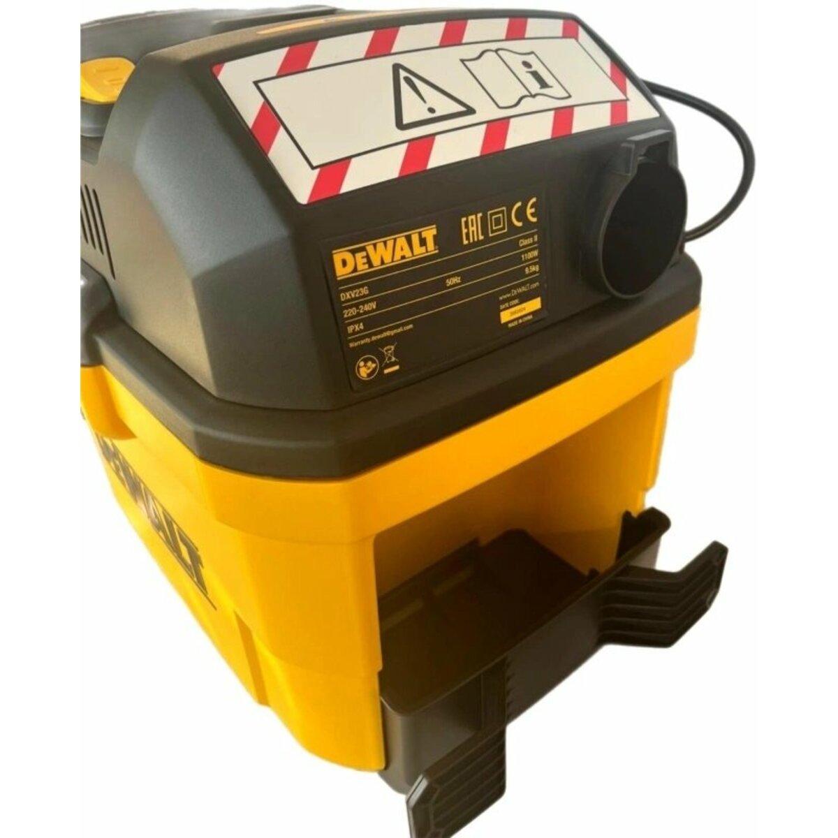 Строительный пылесос DeWalt DXV23G (Цвет: Yellow)