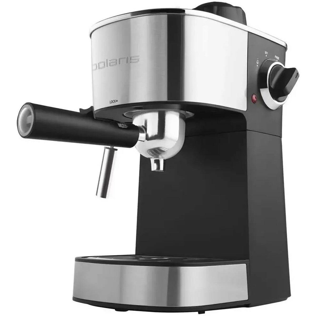 Кофеварка рожковая Polaris PCM 4009 (Цвет: Inox)