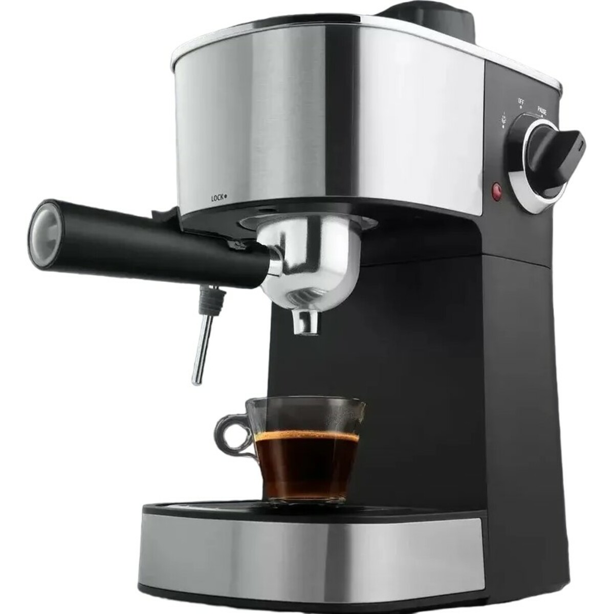 Кофеварка рожковая Polaris PCM 4009 (Цвет: Inox)