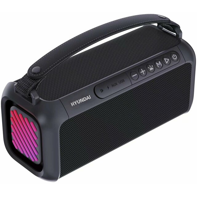Портативная колонка Hyundai H-PS1007, черный 