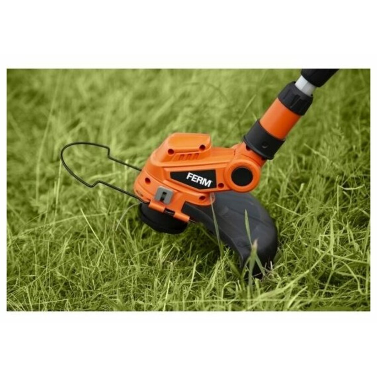 Триммер аккумуляторный Ferm GTM1005KIT (Цвет: Orange)