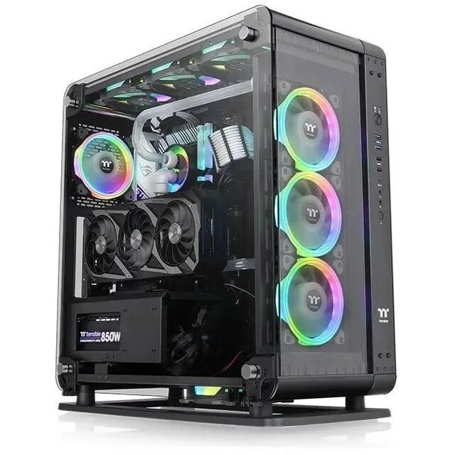 Корпус Thermaltake Core P6 TG, черный 