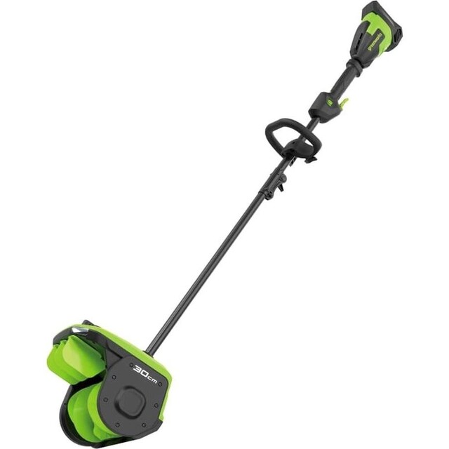Снегоуборщик аккумуляторный Greenworks GD40SS2 (Цвет: Green / Black) Снегоуборщик аккумуляторный Greenworks GD40SS2 (Цвет: Green / Black)
