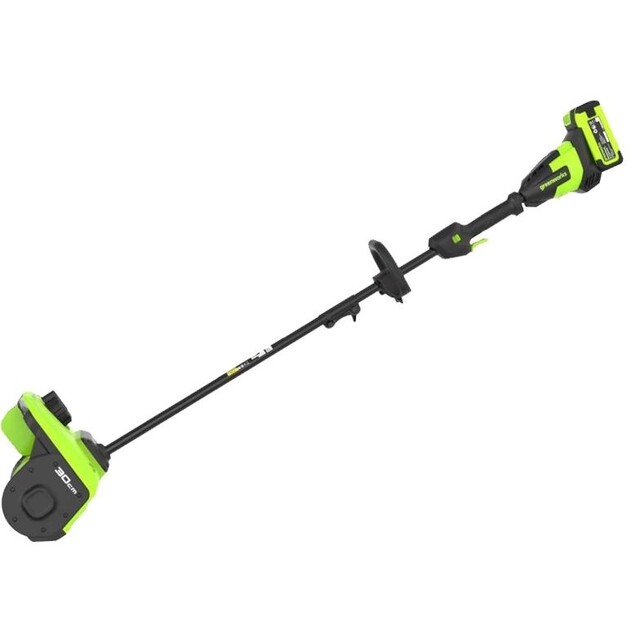 Снегоуборщик аккумуляторный Greenworks GD40SS2 (Цвет: Green / Black) Снегоуборщик аккумуляторный Greenworks GD40SS2 (Цвет: Green / Black)