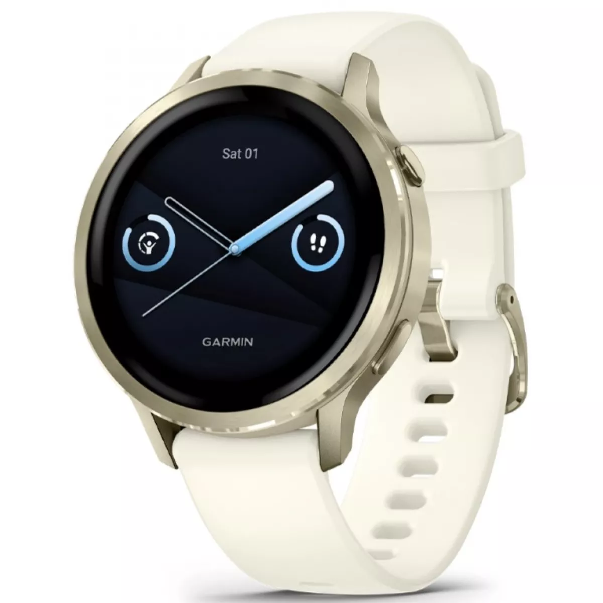 Умные часы Garmin Venu 4 41mm (Цвет: Lunar Gold/Bona)
