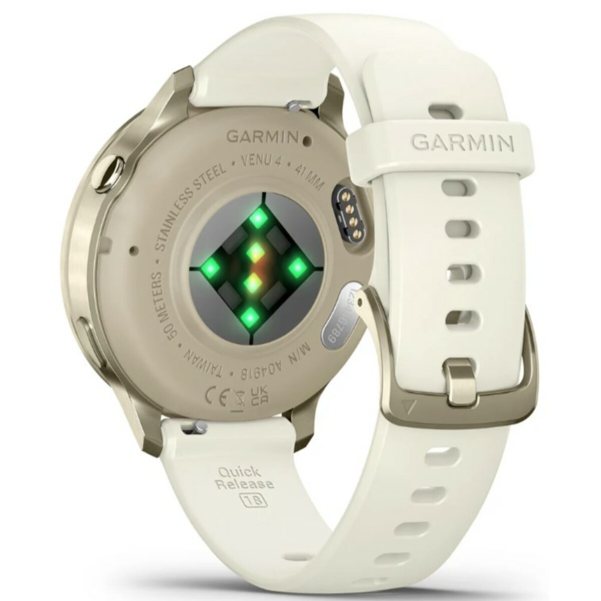 Умные часы Garmin Venu 4 41mm (Цвет: Lunar Gold/Bona)