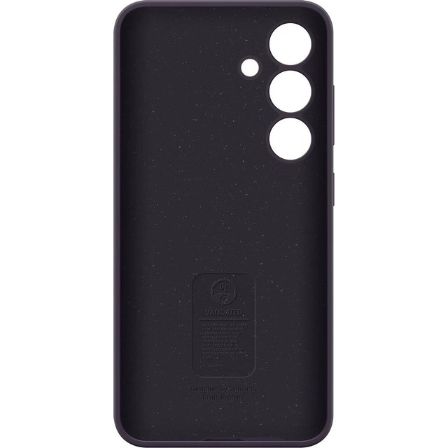 Чехол-накладка Samsung Silicone Case для смартфона Samsung Galaxy S24+ (Цвет: Dark Purple)