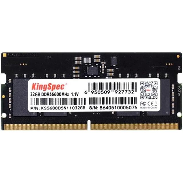 Память DDR5 32GB 5600MHz Kingspec KS5600D5N11032G Память DDR5 32GB 5600MHz Kingspec KS5600D5N11032G