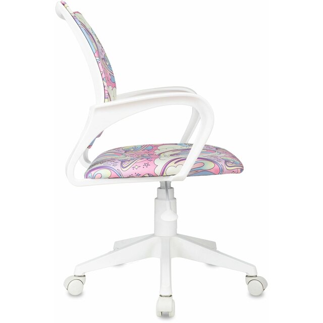 Кресло детское Бюрократ BUROKIDS 1 W (Цвет: Pink / White)