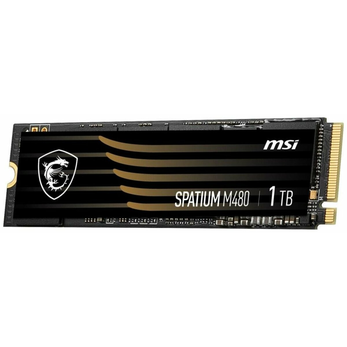 SSD жесткий диск PCIE 4.0 NVME M.2 1TB SPATIUM M480 1TB MSI
