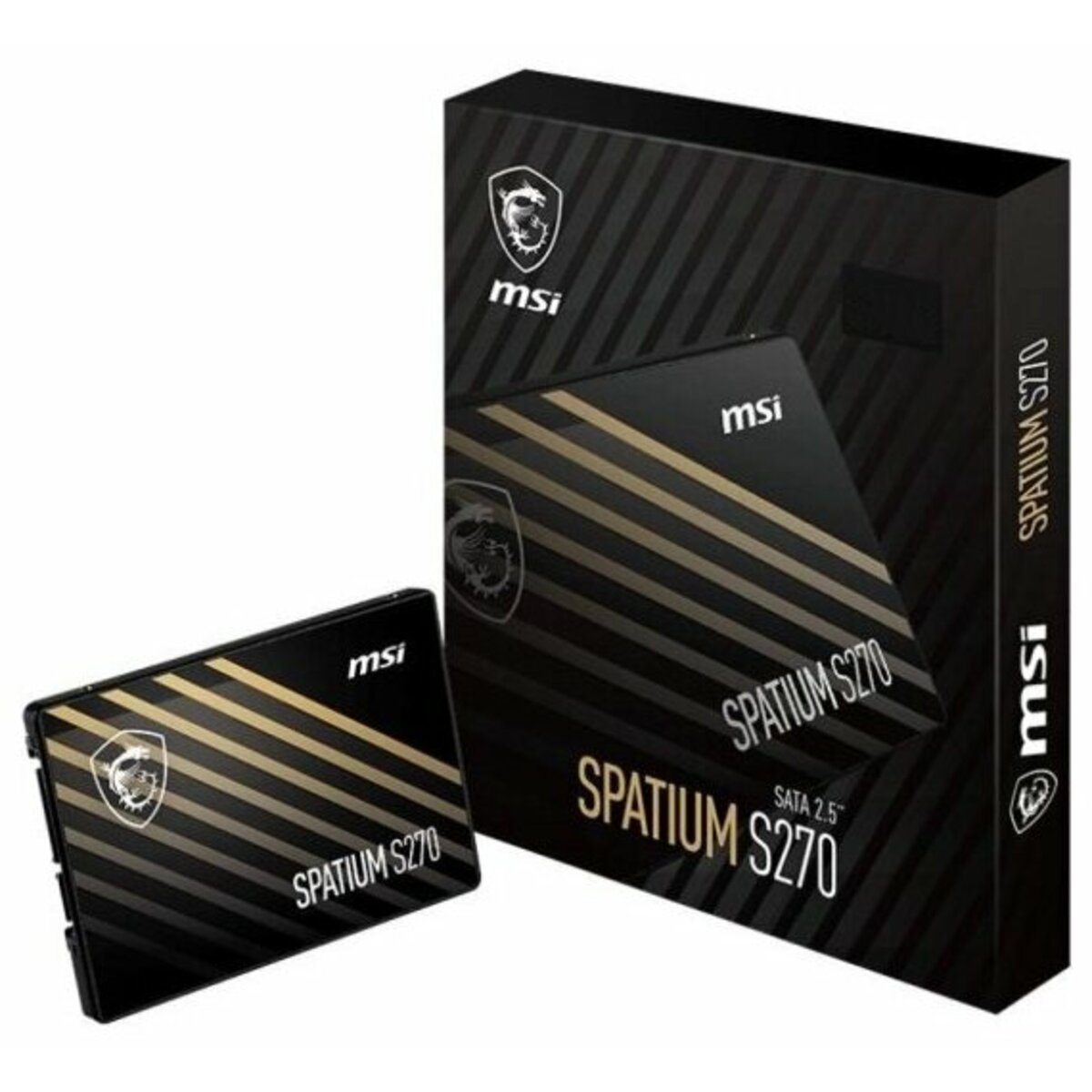 SSD жесткий диск SATA2.5 120GB SPATIUM S270 120GB MSI