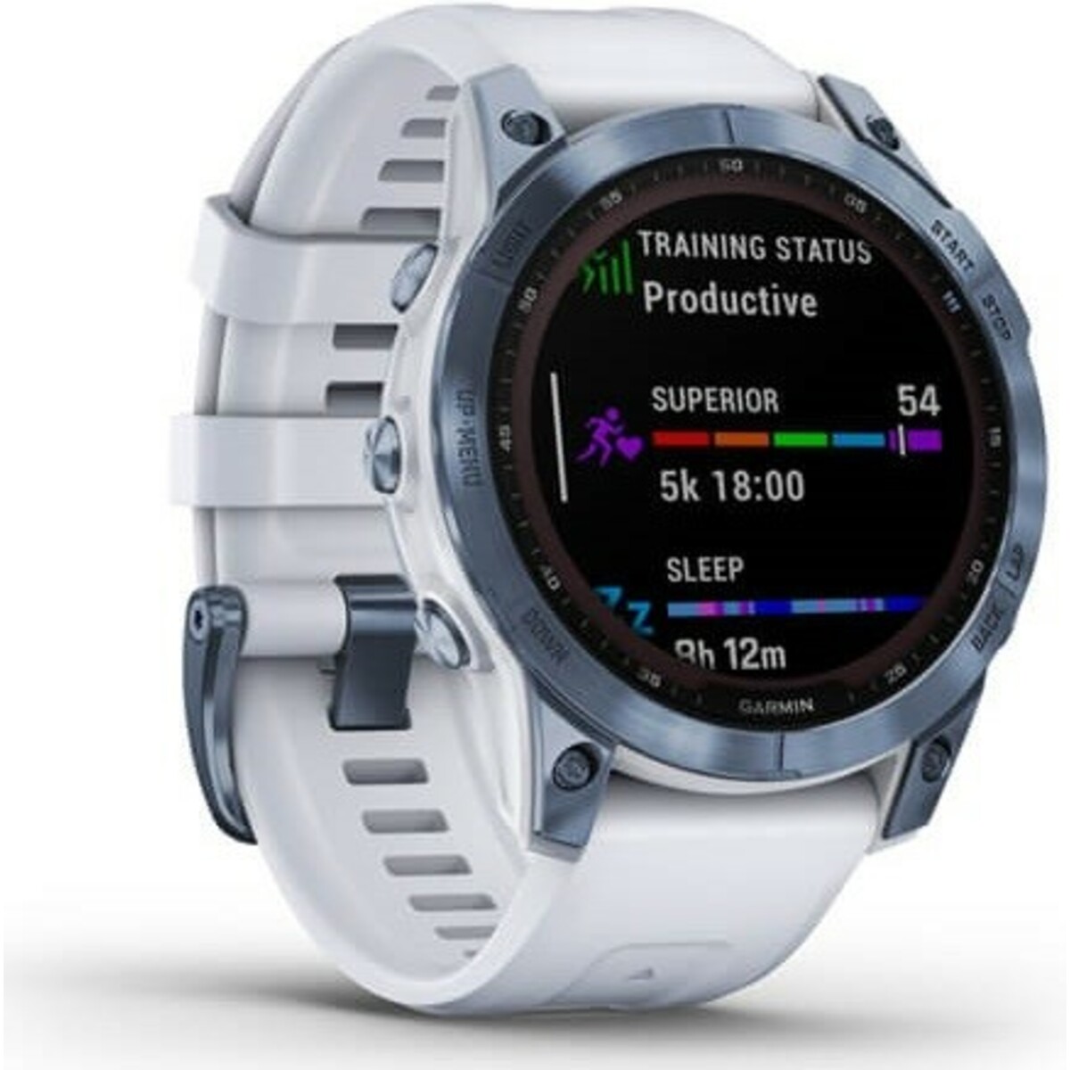 Умные часы Garmin Fenix 7 Sapphire Solar (Цвет: Mineral Blue) 