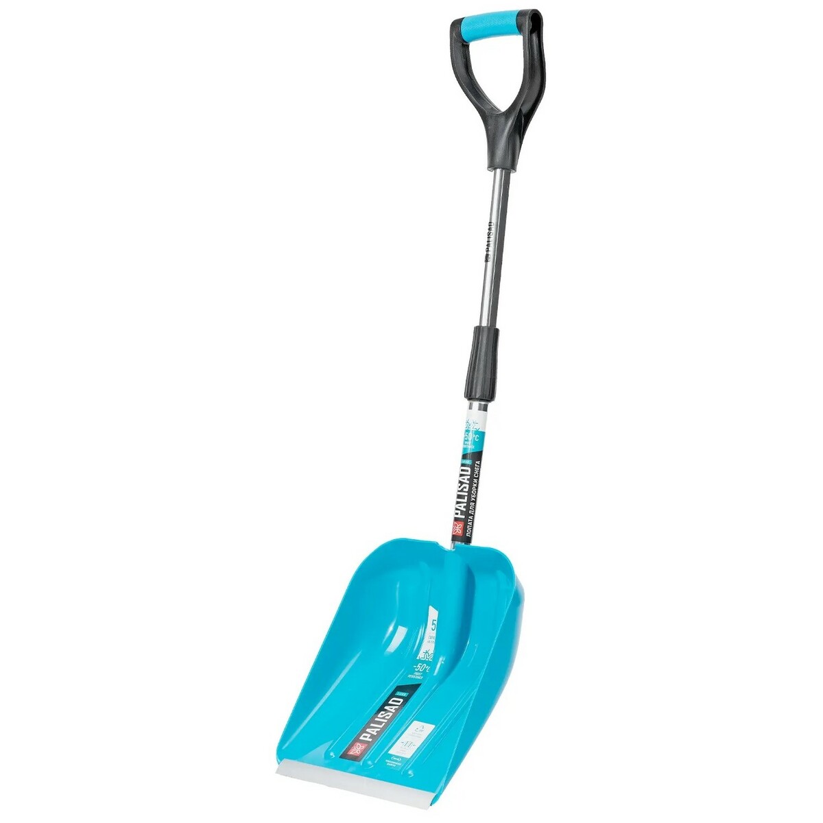 Лопата для уборки снега Palisad LUXE 615005 (Цвет: Blue/Black)