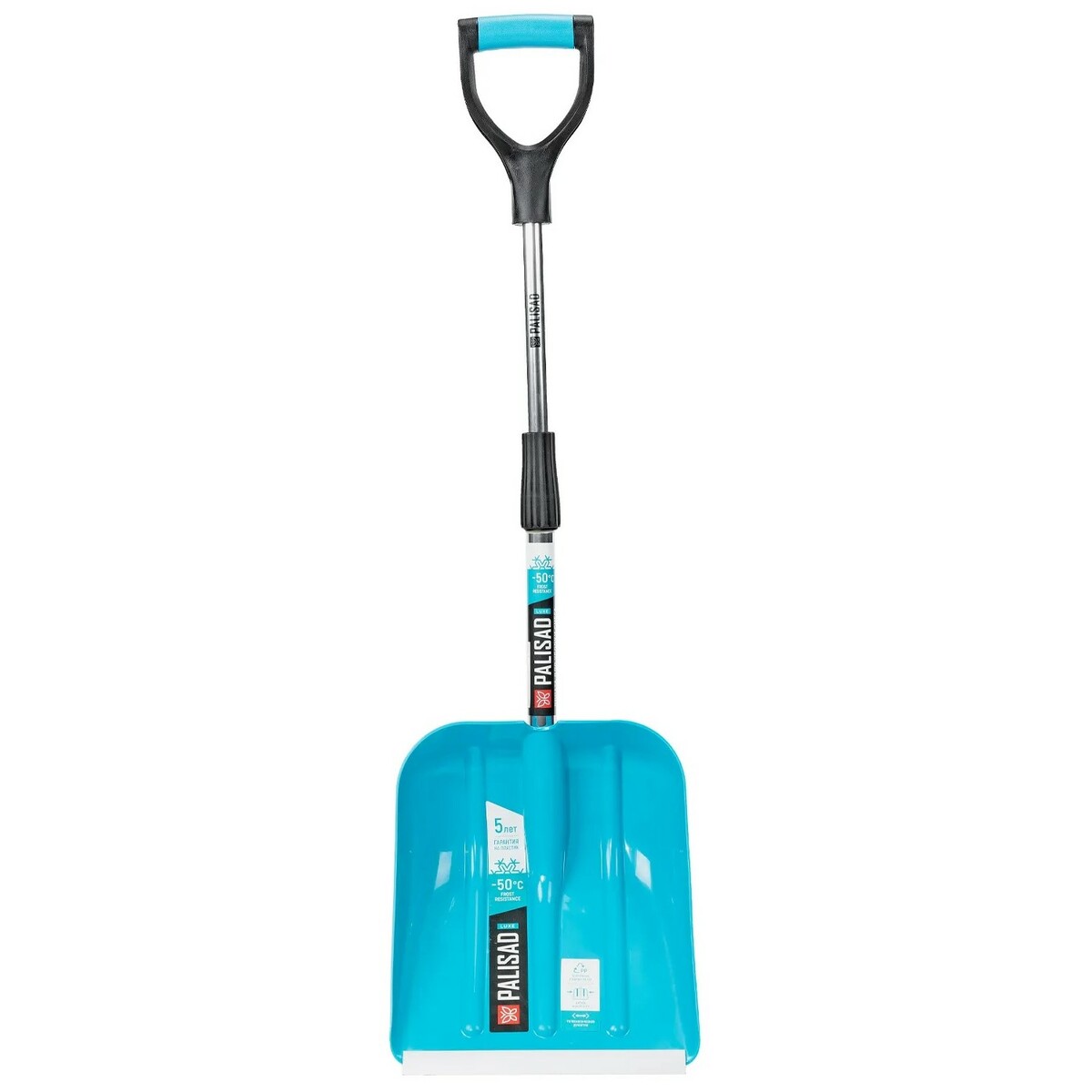Лопата для уборки снега Palisad LUXE 615005 (Цвет: Blue/Black)