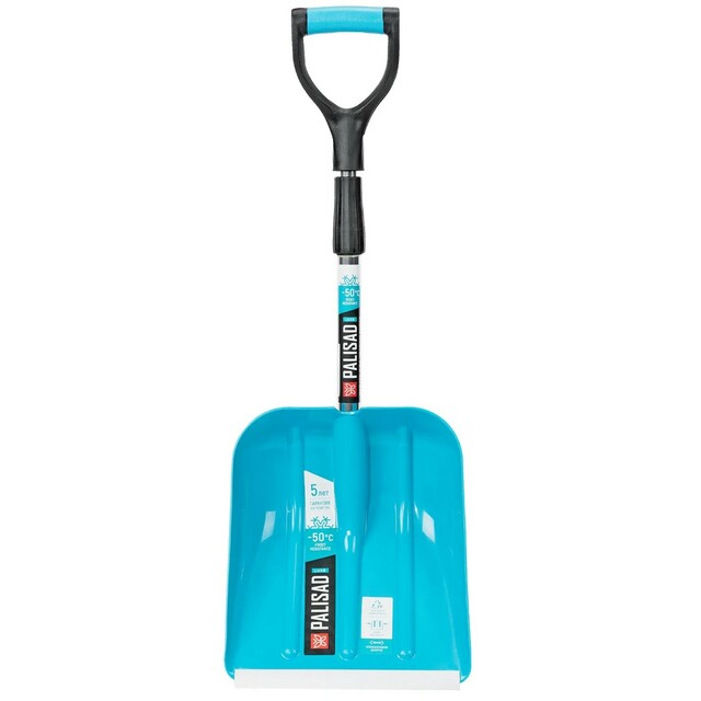 Лопата для уборки снега Palisad LUXE 615005 (Цвет: Blue / Black) Лопата для уборки снега Palisad LUXE 615005 (Цвет: Blue / Black)