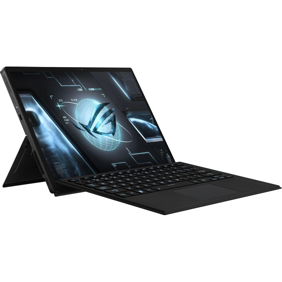 Ноутбук Asus ROG Flow GZ301VV-MU023W Core i9 13900H 16Gb SSD1Tb NVIDIA GeForce RTX4060 8Gb 13.4 IPS Touch WQXGA (2560x1600) Windows 11 Home, черный WiFi BT Cam Bag (90NR0BH1-M001Z0)