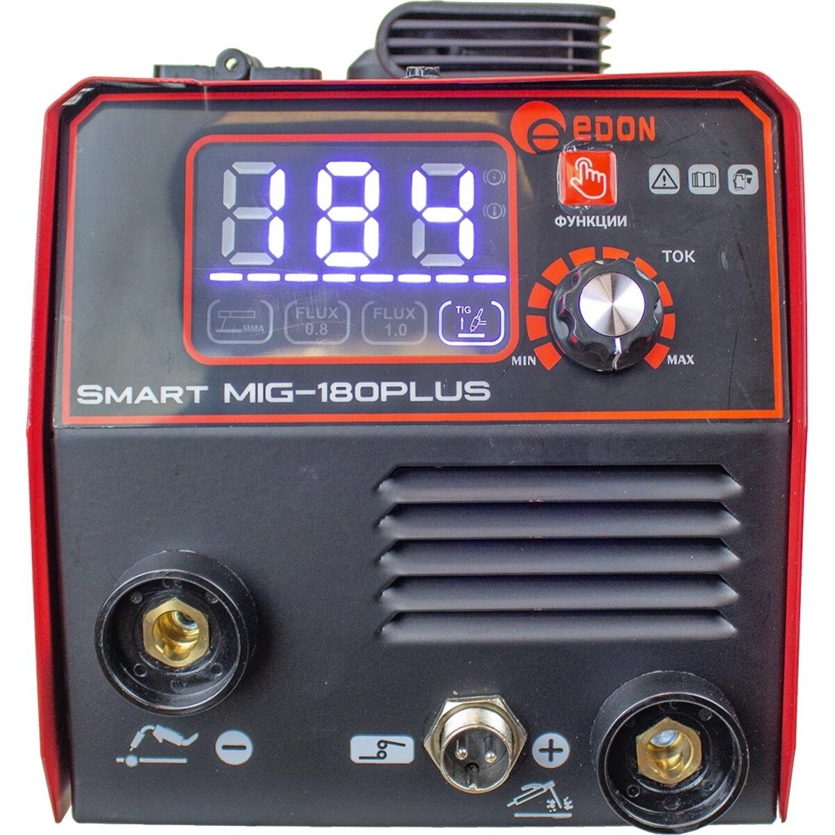 Сварочный аппарат Edon Smart MIG-180PLUS (Цвет: Red)