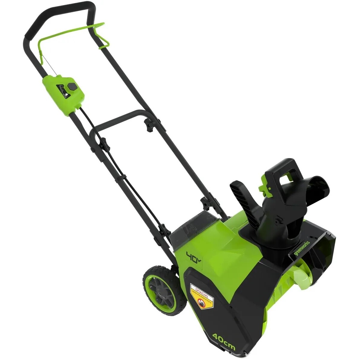 Снегоуборщик электрический Greenworks G40ST40 (Цвет: Green/Black)