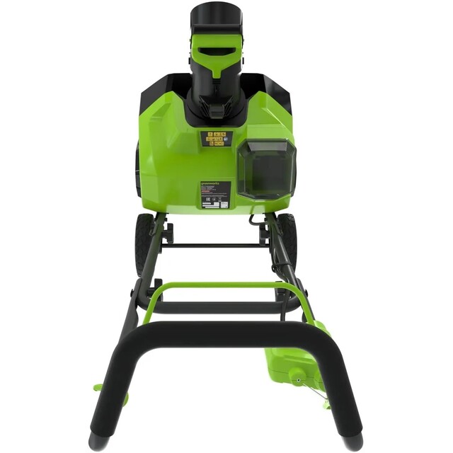 Снегоуборщик электрический Greenworks G40ST40 (Цвет: Green / Black) Снегоуборщик электрический Greenworks G40ST40 (Цвет: Green / Black)