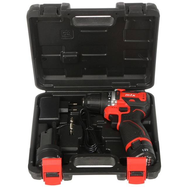 Дрель-шуруповерт MTX CDB-BL-12 (Цвет: Red)