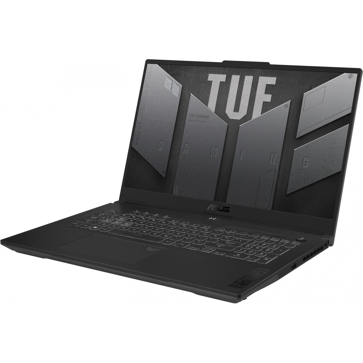 Ноутбук Asus TUF Gaming F17 FX707ZV4-HX055 i7-12700H  /  16Gb  /  SSD1Tb  /  RTX4060 8Gb  /  17.3 IPS FHD (1920x1080)  /  noOS  /  grey